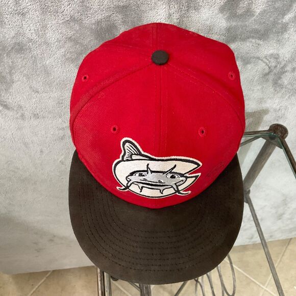 VTG. New Era Carolina Mudcats Fitted 7 1/4 Hat Cap Pro Model MiLB USA signed #35 - Picture 15 of 15